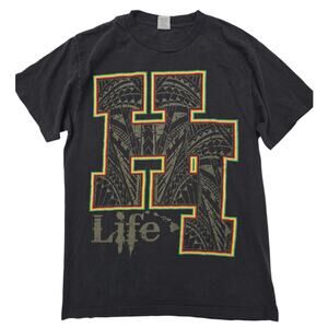 Shaka Active | Black HI Life Graphic T-Shirt | Size Large